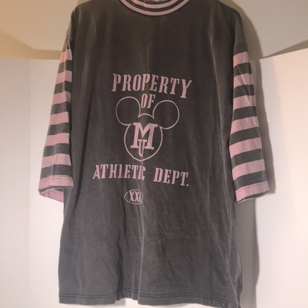 Mickey & Co long sleeve size medium gray pink top